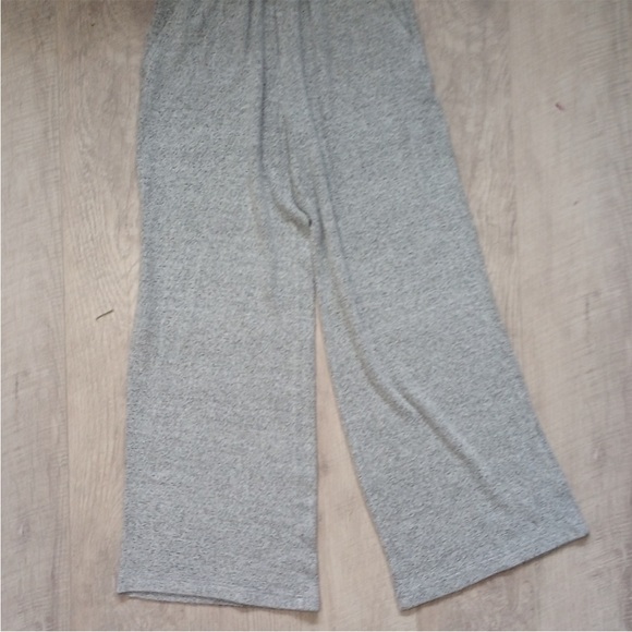 Lou & Grey Grey Long Sleeve Lounge Jumpsuit Sz XS - Picture 8 of 12